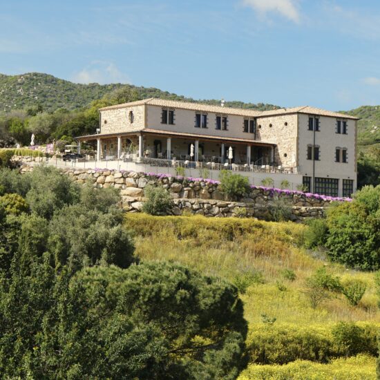 Hotel in spring