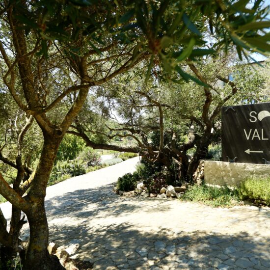 entrance from parking